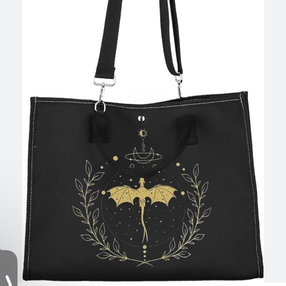 Fourth Wing Fan Tote Bag